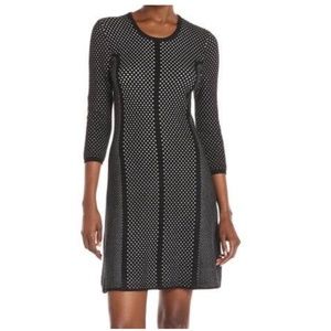 Rachel Rachel Roy Black Sweater Dress Sz XS